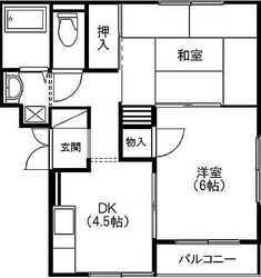 アーバンライフフミの物件間取画像